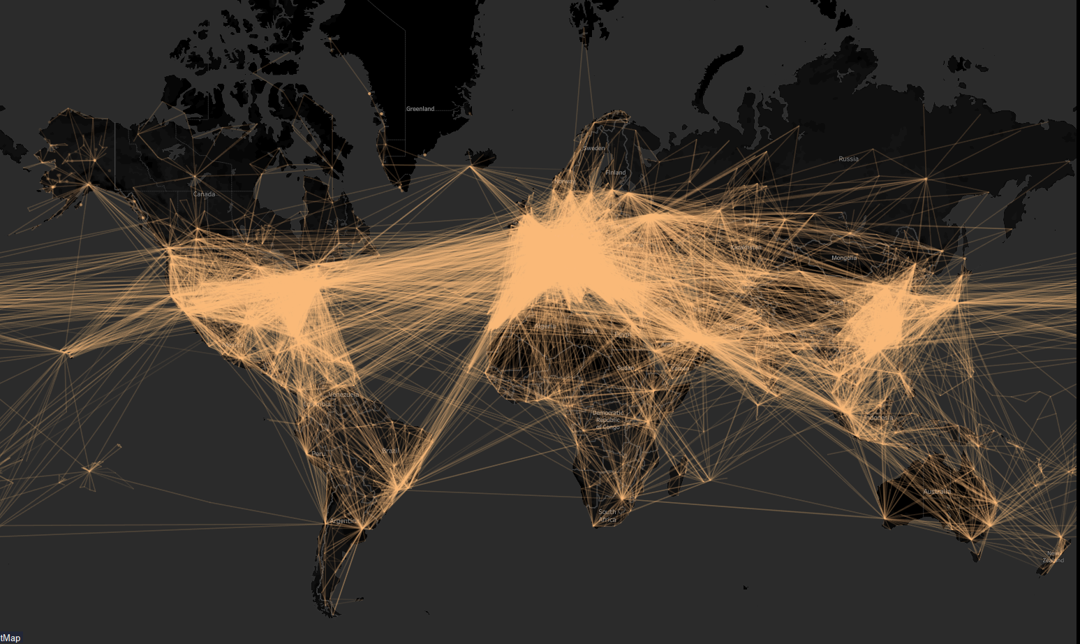 Flight Destinations Dashboard